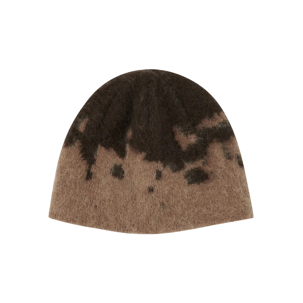 Mohair Beanie - Taupe