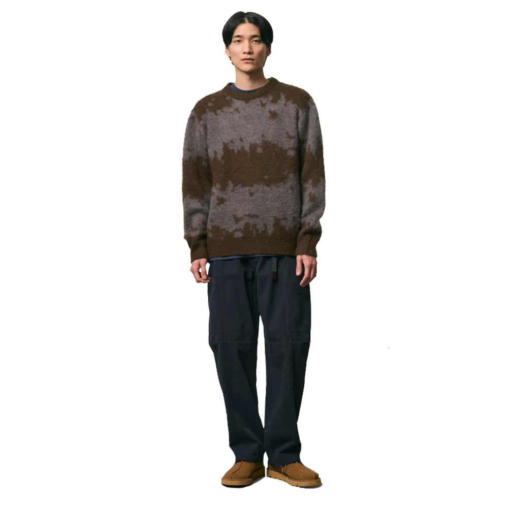 Mohair Splatter Sweater - Slate