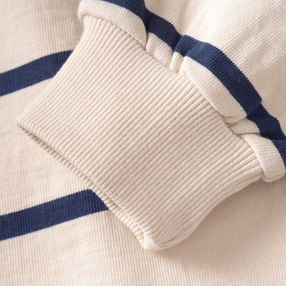 Classic Rugby Shirt - Off White Multi-Stripe