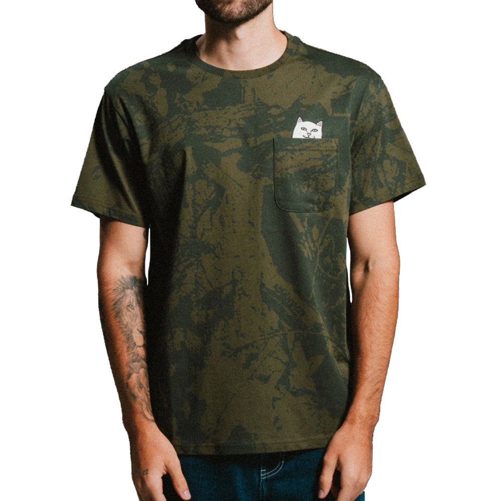 Nermal Pocket T-Shirt - Forest Camo