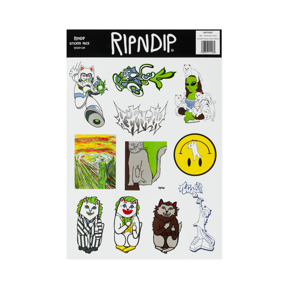Nermhol Sticker Sheet - Multi