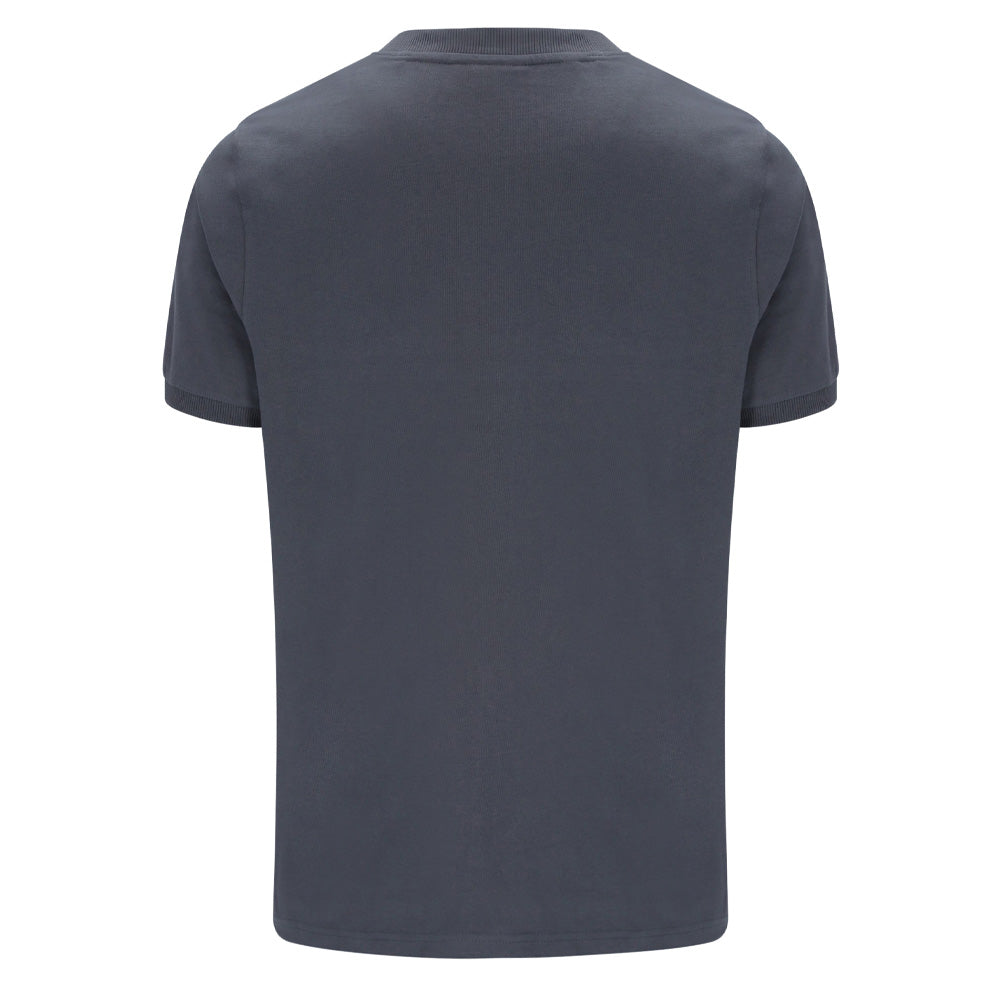 New Supermac T-Shirt - Turbulence/White