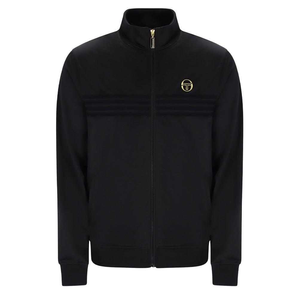 New Varena Track Top - Black/Gold