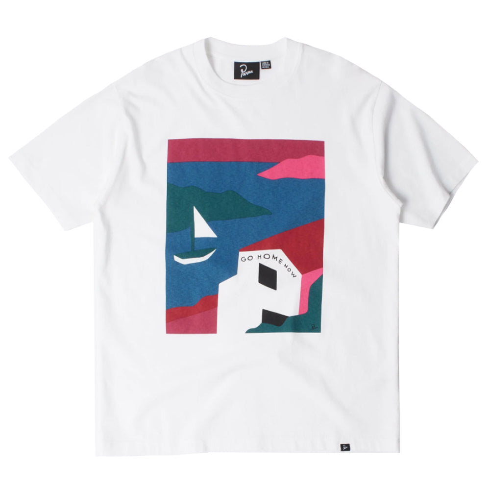 No Vacation T-Shirt - White