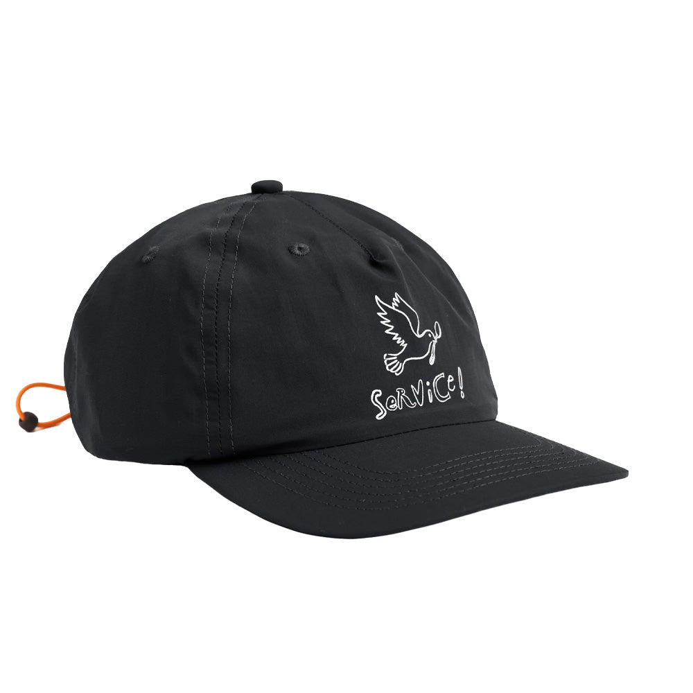 Nylon Dove Cap - Black