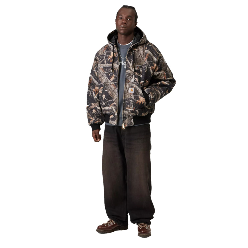 OG Active Jacket  - Camo Feather Tree