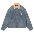 OG Detroit Jacket - Blue/Dusty H Brown, Old used wash