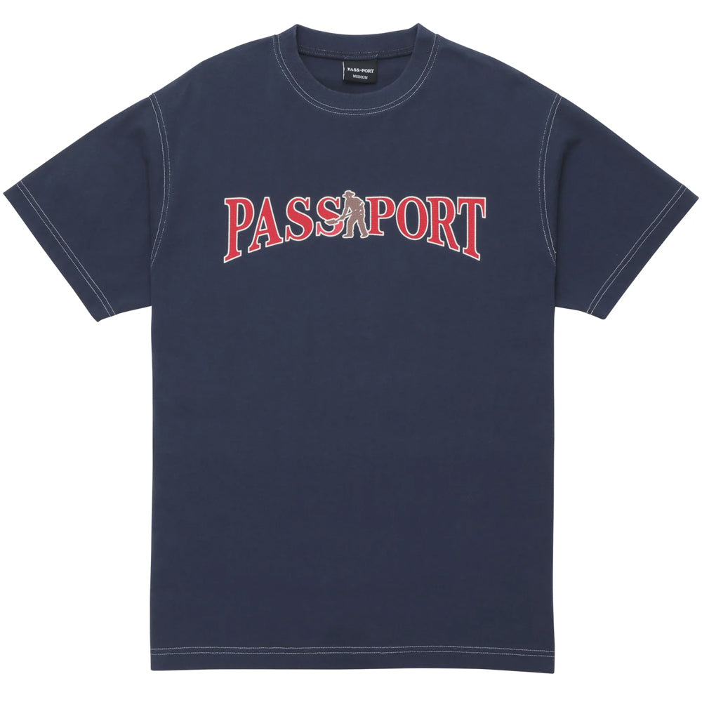 Official Contrast T-Shirt - Washed Navy
