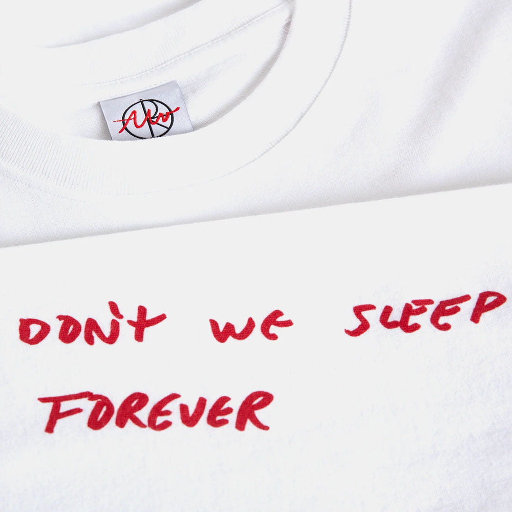 On Repeat Long Sleeve T-Shirt - White