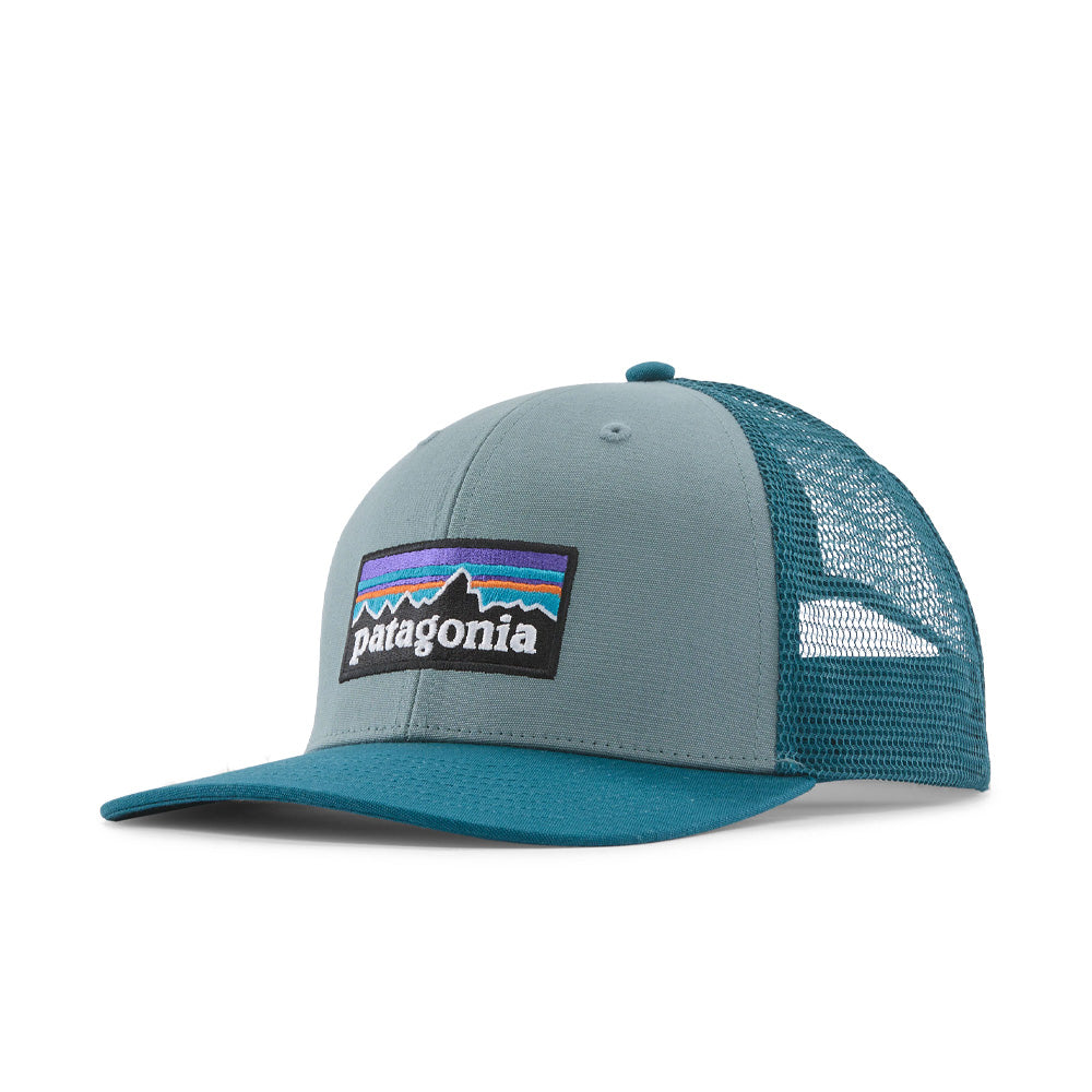 P-6 Logo Trucker - Blue Sage