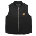 Padded Work Vest Jacket - Black