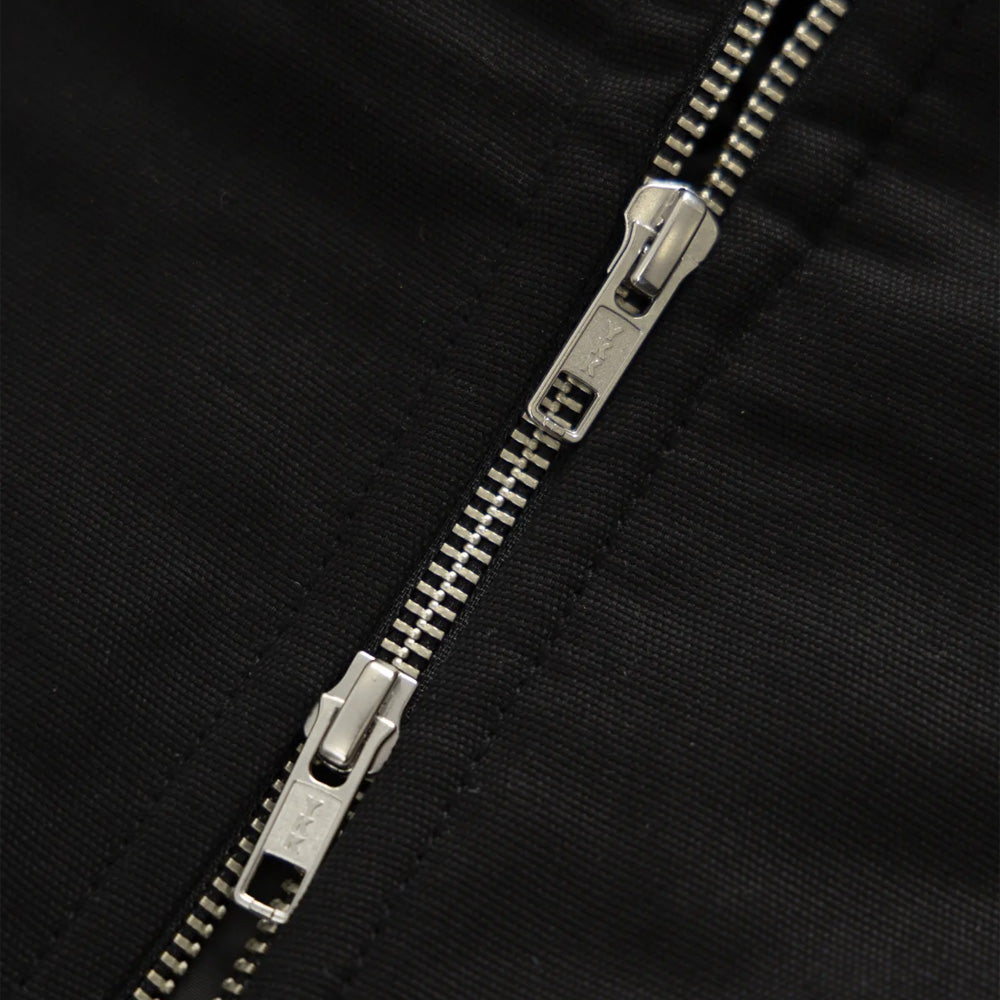 Padded Work Vest Jacket - Black