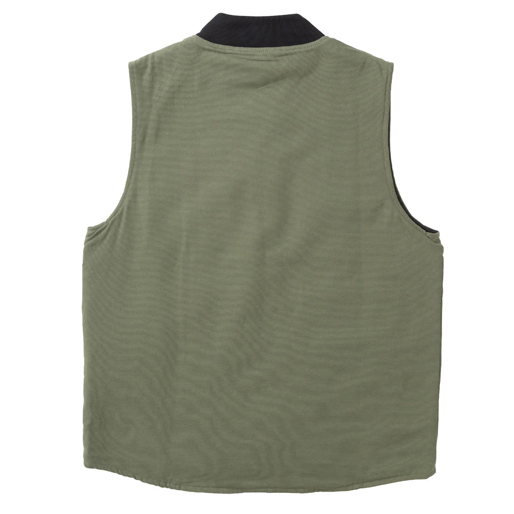 Padded Work Vest Jacket - Olive