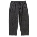Patterned Easy Chef Pants - Black Leopard