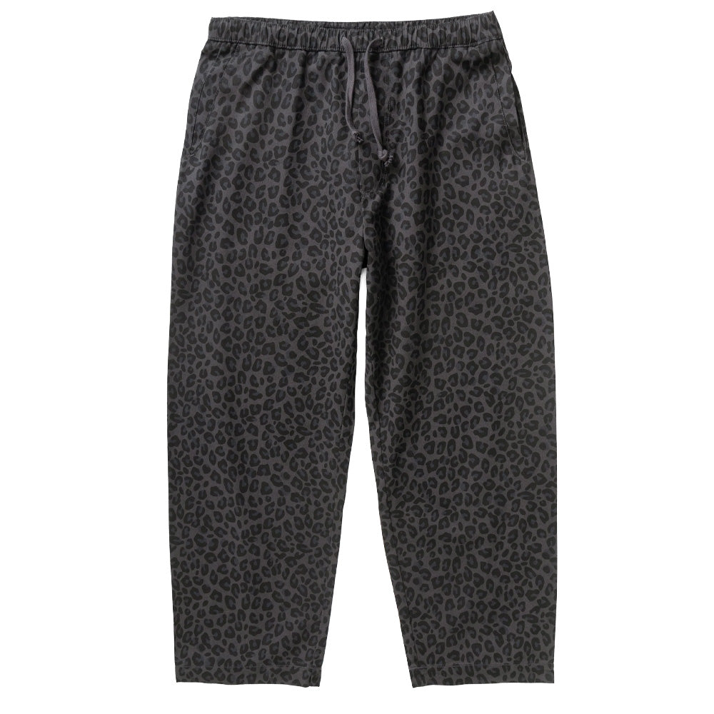 Patterned Easy Chef Pants - Black Leopard