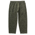 Patterned Easy Chef Pants - Green Leopard