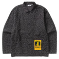 Patterned Easy Chef Shirt - Black Leopard