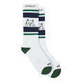 Peeking Nermal Socks - Green/Slate