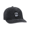 Pigment Label 6 Panel Velcroback - Black