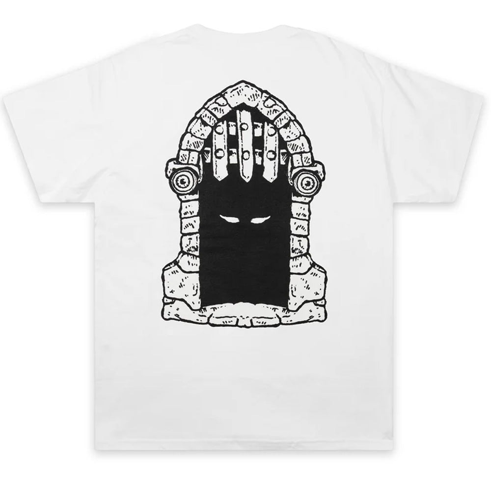 Portcullis Dungeon Logo T-Shirt - White