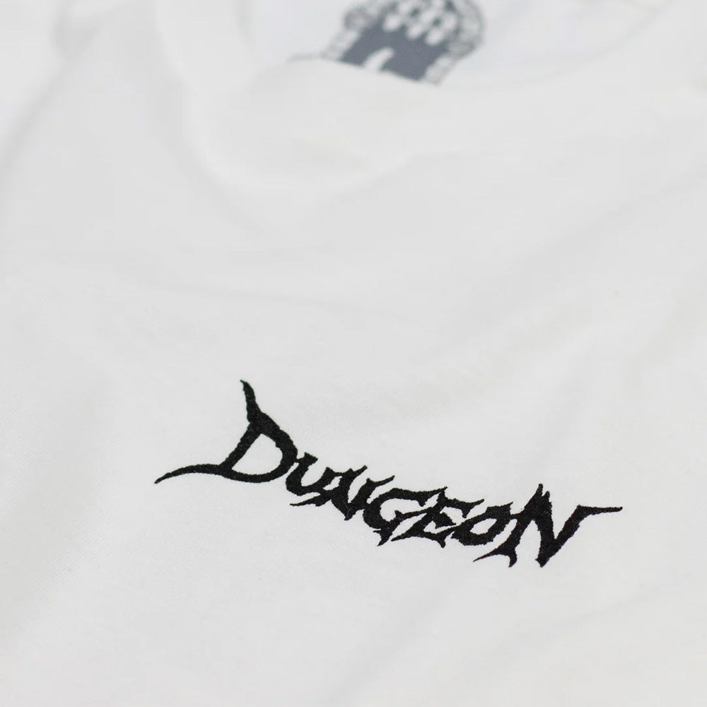 Portcullis Dungeon Logo T-Shirt - White