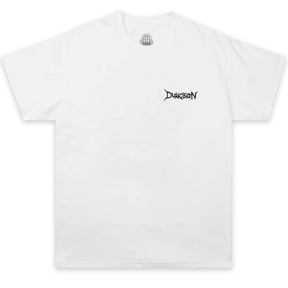 Portcullis Dungeon Logo T-Shirt - White