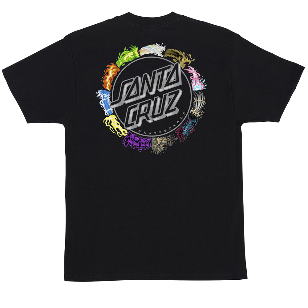 Power Dot T-Shirt - Black