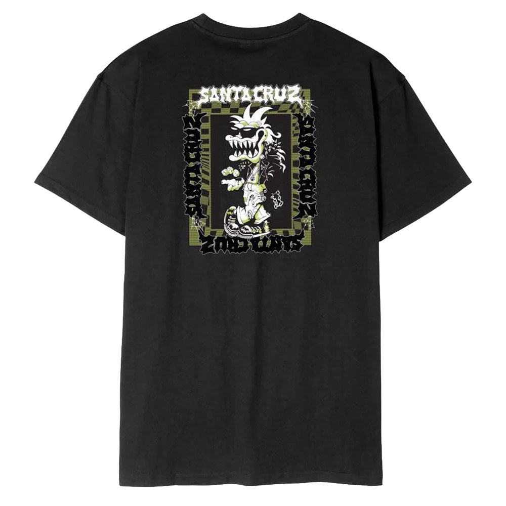 Punk Gremlin Front T-Shirt - Black