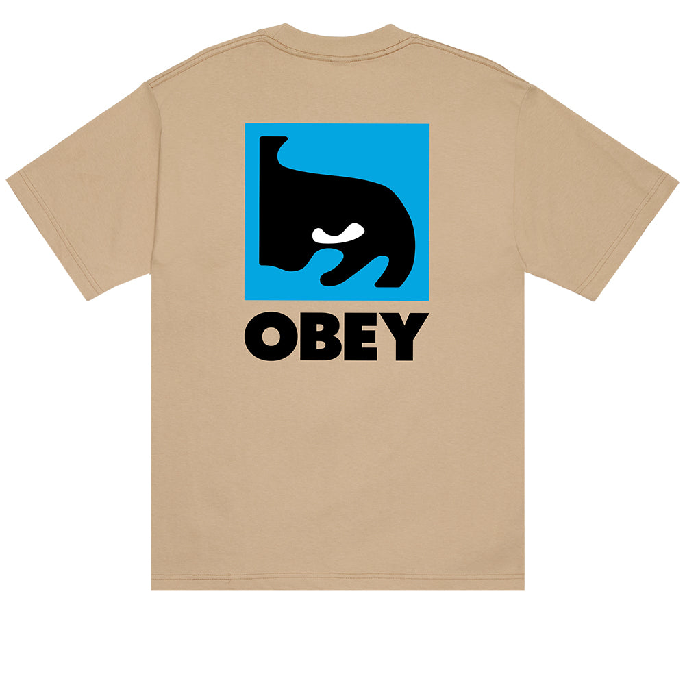 Quarter Eye Icon T-Shirt - Sand