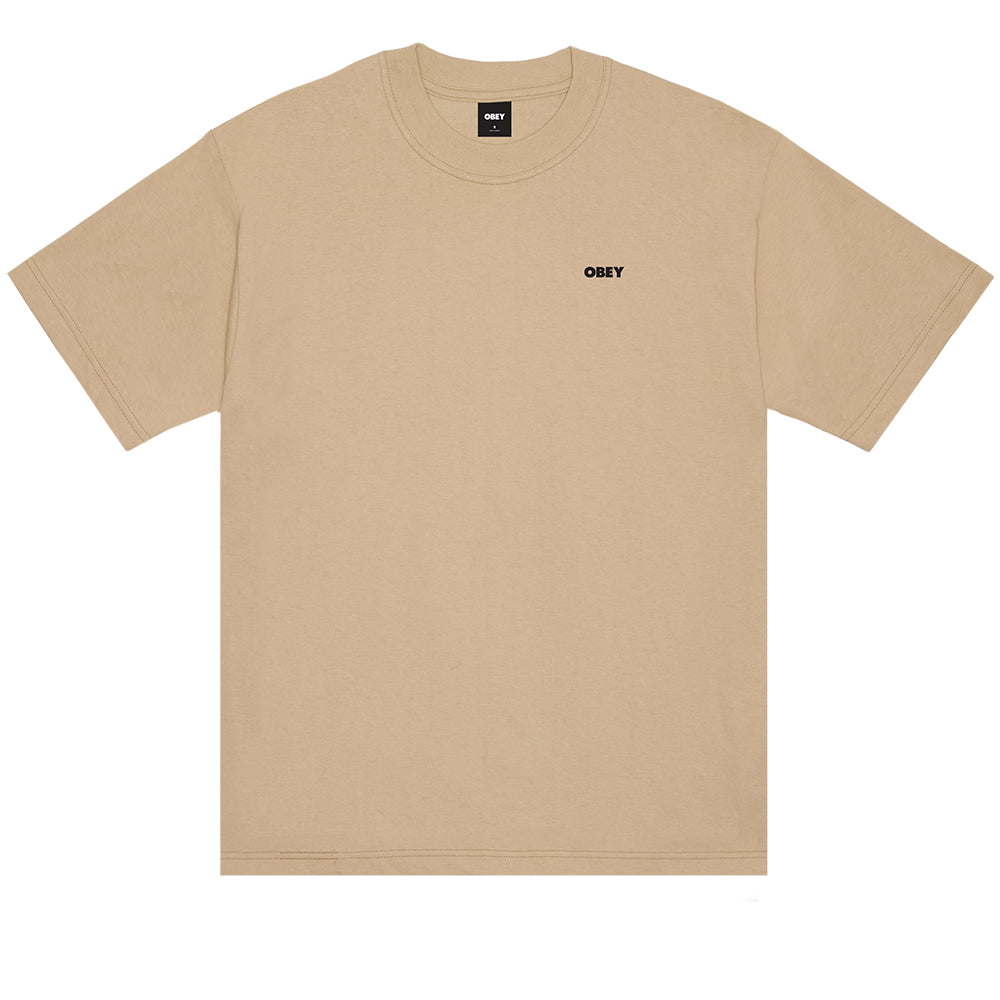 Quarter Eye Icon T-Shirt - Sand