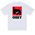 Quarter Eye Icon T-Shirt - White/Red