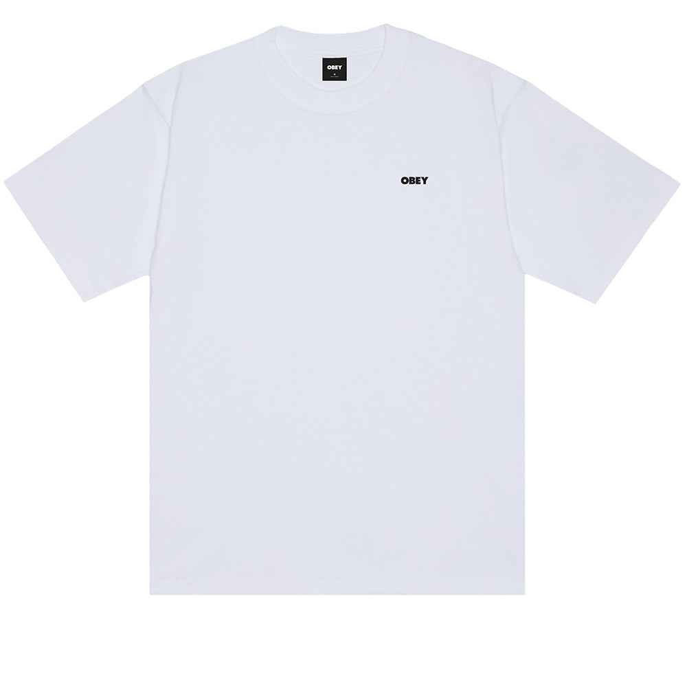 Quarter Eye Icon T-Shirt - White/Red
