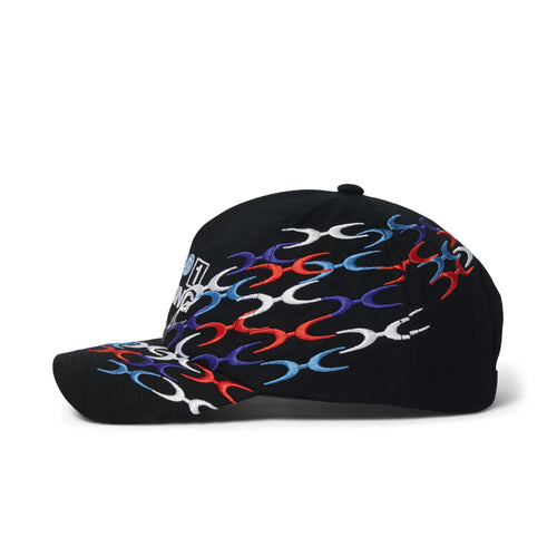 One Racing 5 Panel Hat  - Black