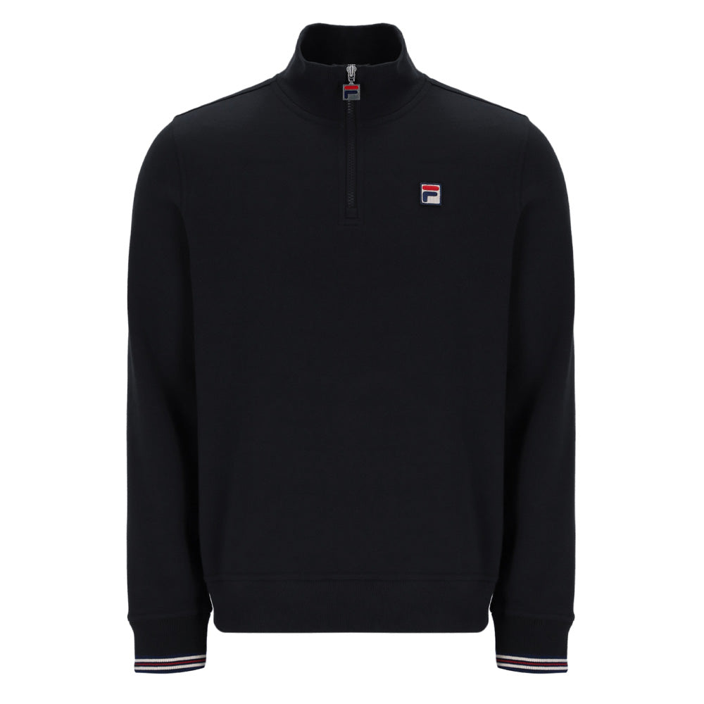 Ramy F Box 1/4 Zip - Black