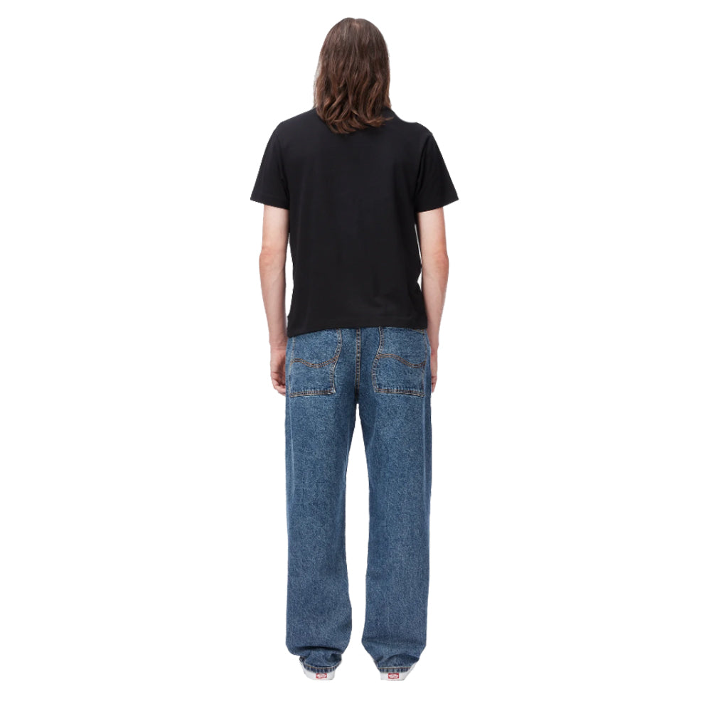 Relaxed Denim Pants - Stone Wash