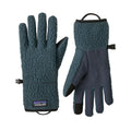 Retro Pile Fleece Gloves - Summit Blue