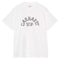 Ribbon Script T-Shirt - White