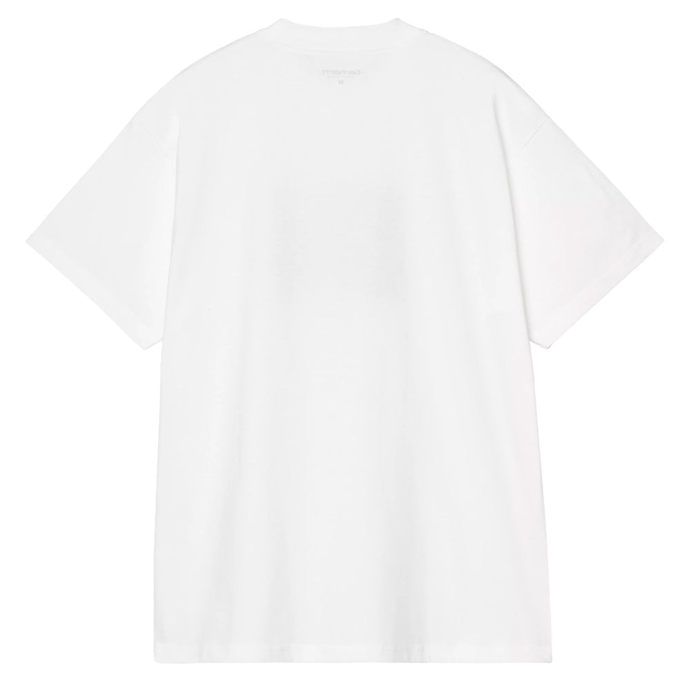Ribbon Script T-Shirt - White