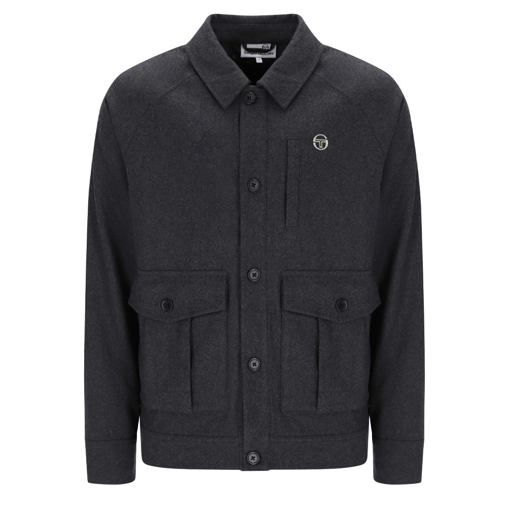 Rico Melton Jacket - Charcoal Marl