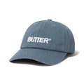 Rounded Logo 6 Panel Cap - Washed Ocean