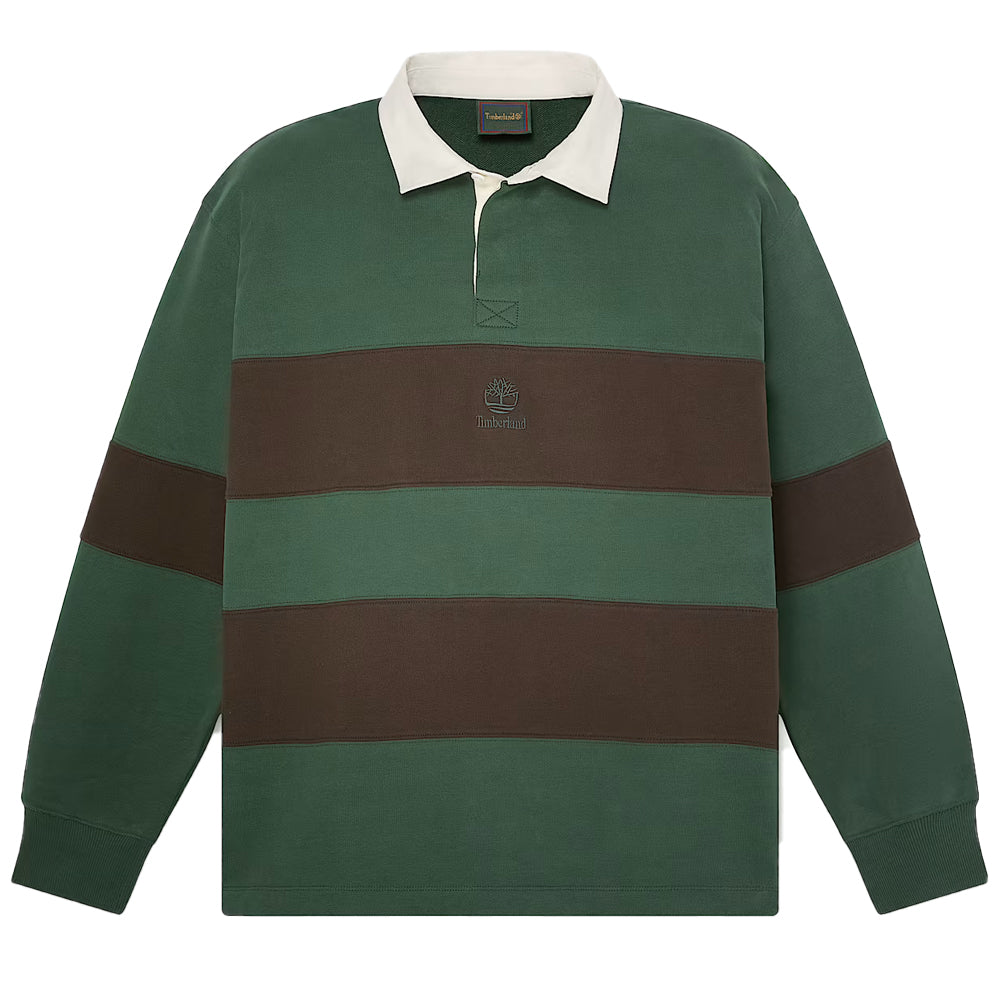 Rugby Polo Sweatshirt - Dark Green