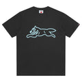 Running Dog T-Shirt - Black/Teal