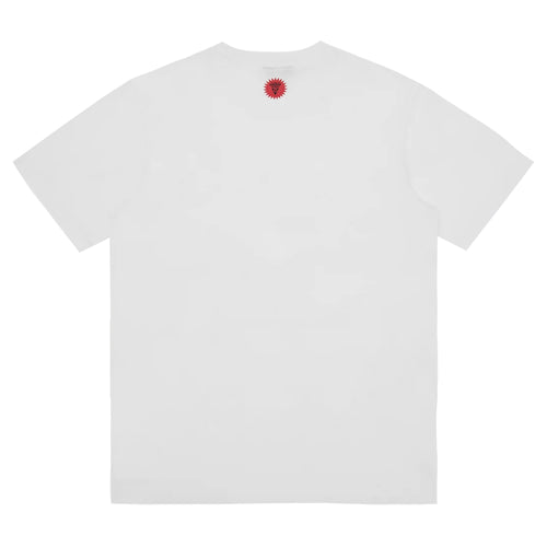 Running Dog T-Shirt - White/Teal
