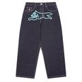 Running Dog Triple Scoop Denim Pants - Indigo