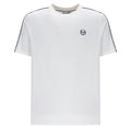Santis T-Shirt - Gardenia/Maritime Blue
