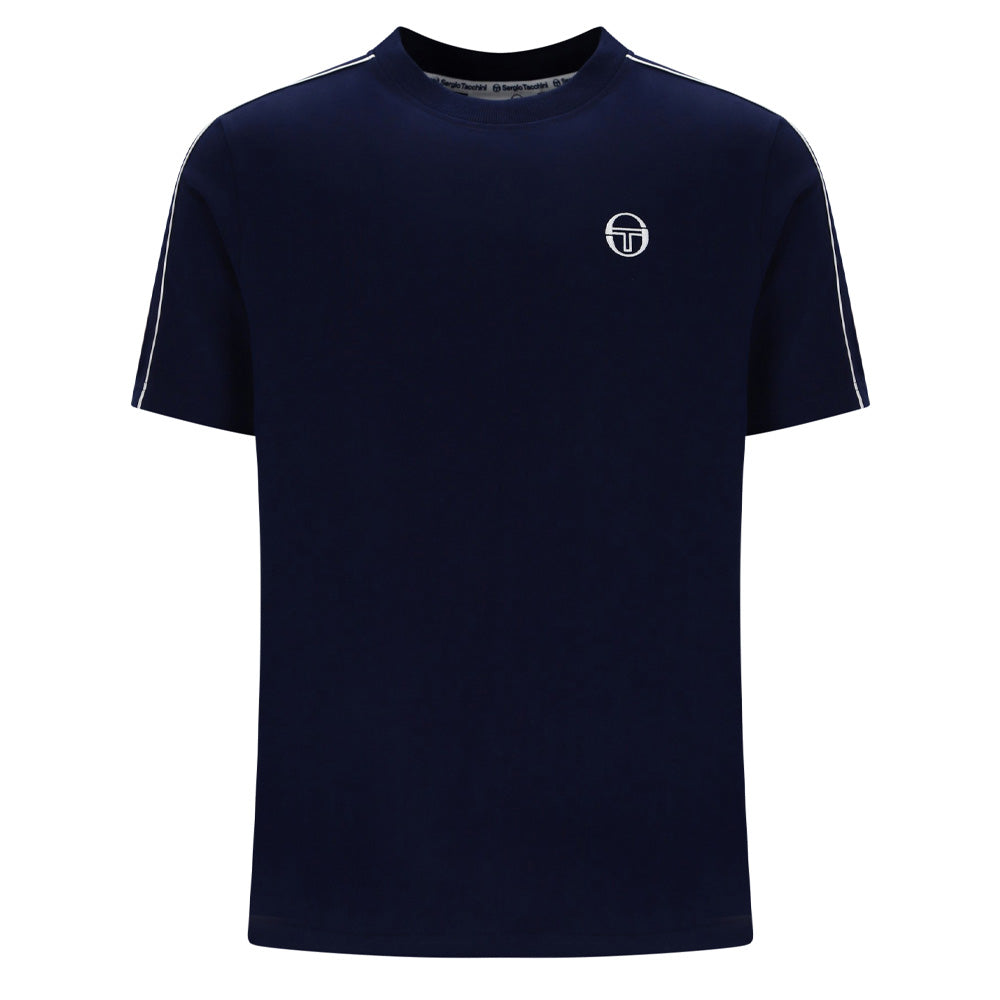 Santis T-Shirt - Maritime Blue/Gardenia
