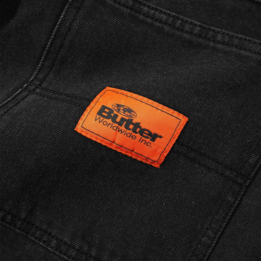 Santosuosso Denim Jeans - Washed Black