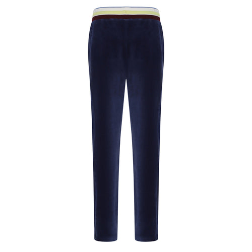 Sartori Velour Track Pants - Maritime Blue