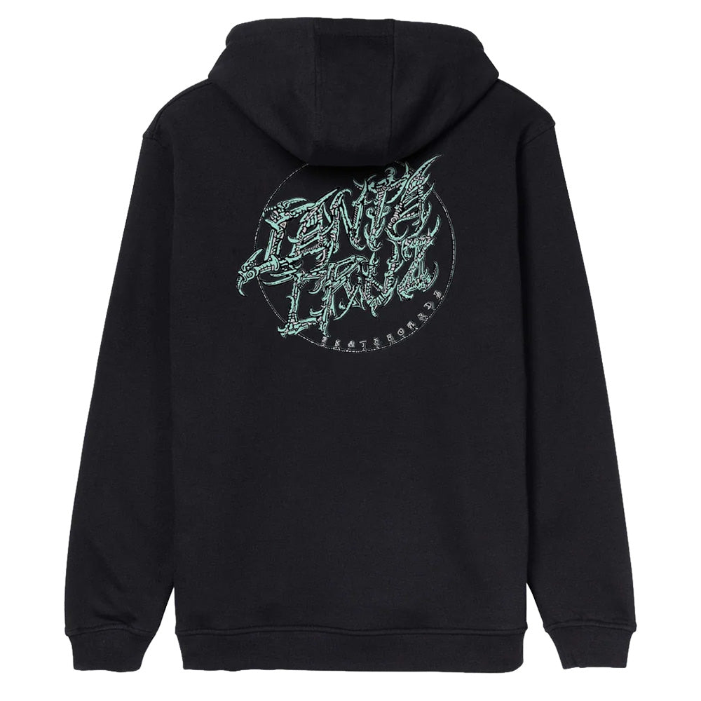 Scourge Dot Hoodie - Black