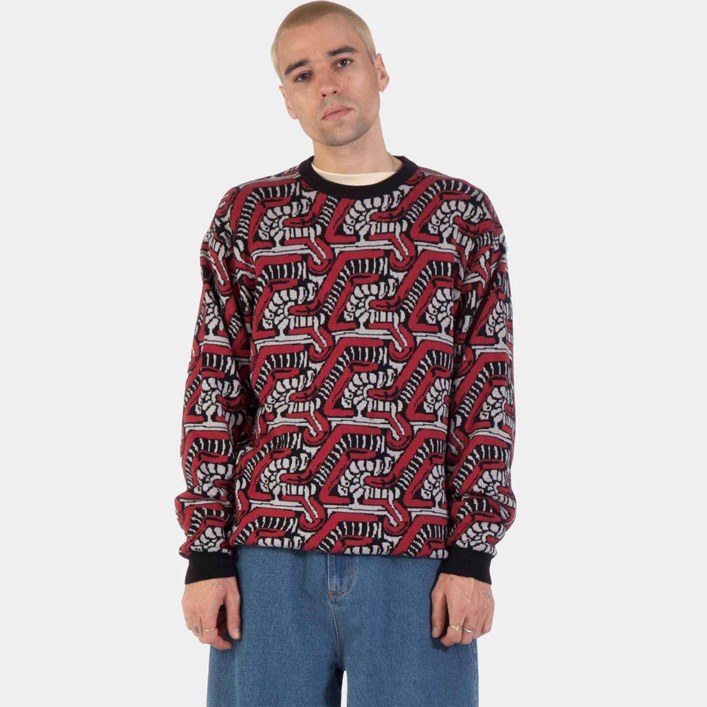 Scourge Knit Crew- Multi